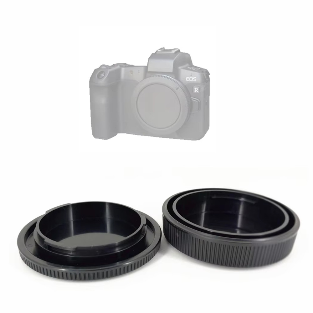 Canon Camera Eos R8 - ฝาปิดกันฝุ่นเลนส์ด้านหลัง RF + ฝาครอบตัวกล้องด้านหน้าสำหรับกล้อง Canon EOS