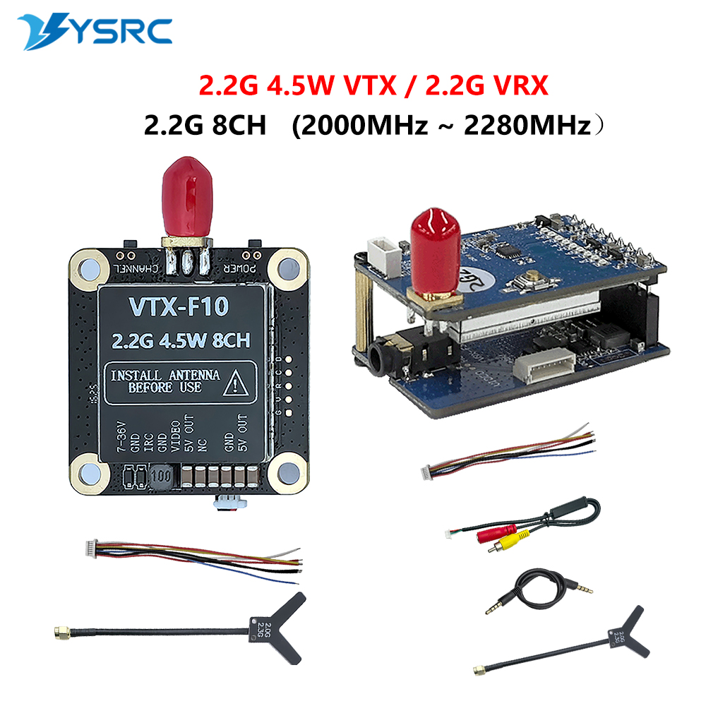 2.0-2.2G 4.5W VTX 8CH FPV เครื - Fpv Drone Vtx บทวิจารณ์และราคา