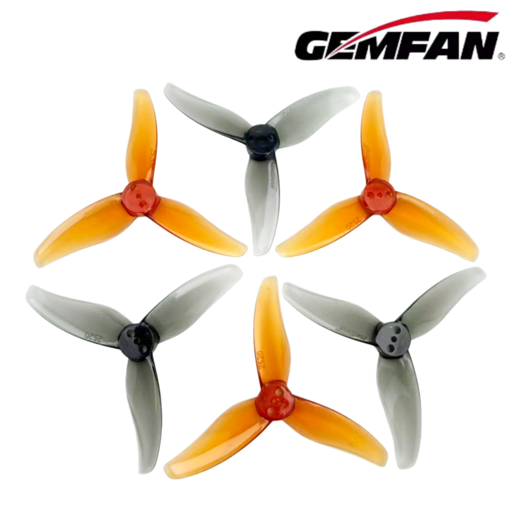 4 คู่เจมแฟน ฮิวริเคน 2520 2.5X - Fpv Drone Propeller บทวิจารณ์และราคา