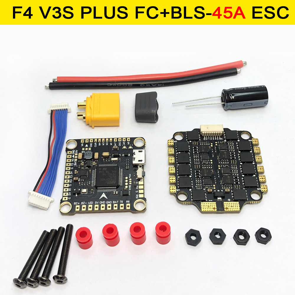 ชุดควบคุมการบิน NEW F4 V3S PLU - Betaflight Fc F4 บทวิจารณ์และราคา