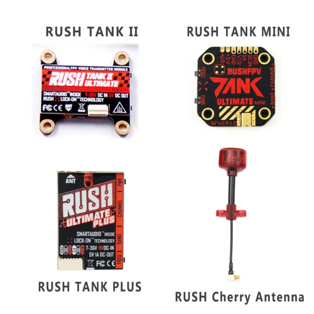 RUSH TANK Ultimate II/Mini/PLU - Fpv Drone Vtx บทวิจารณ์และราคา