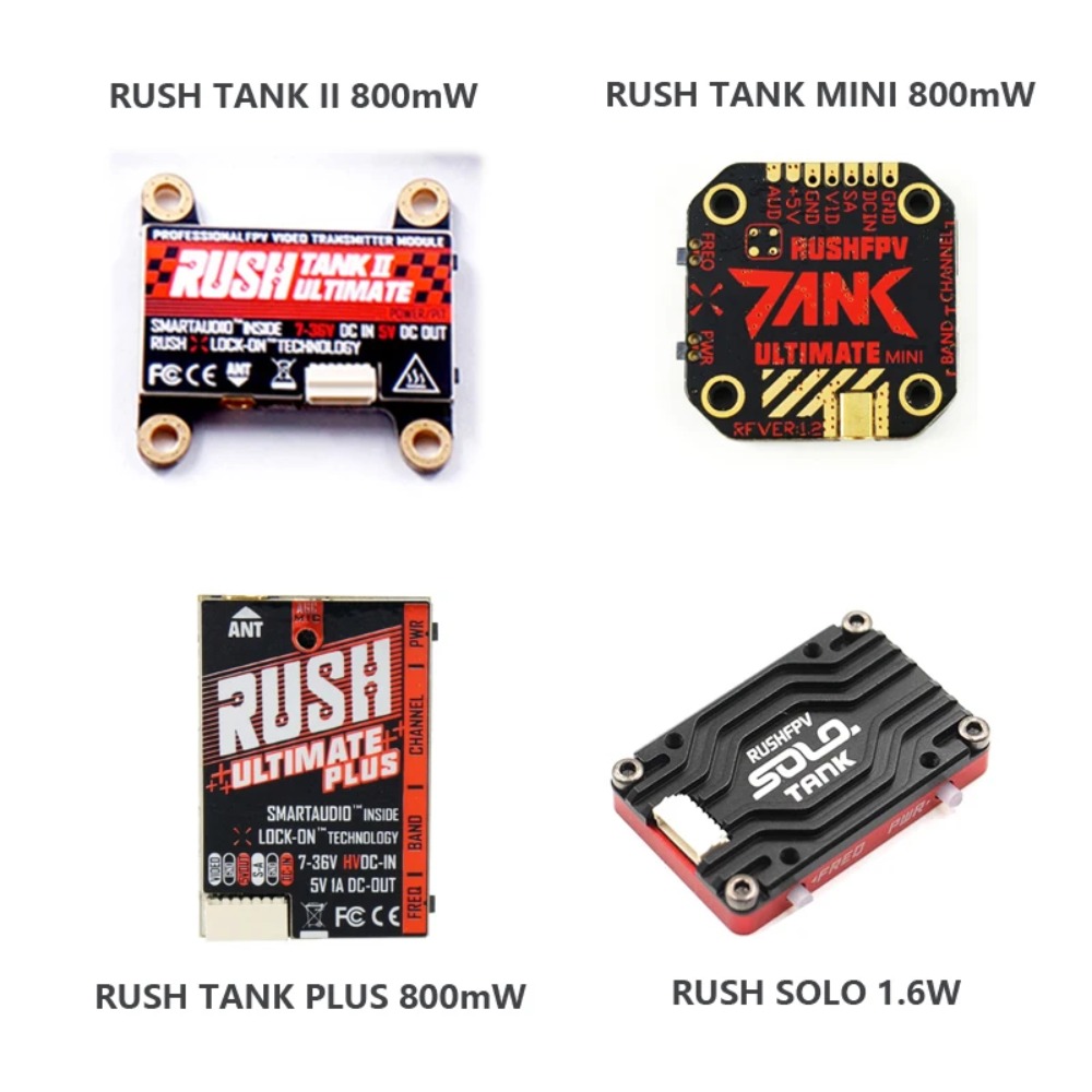 RUSH TANK Ultimate II/Mini/PLU - Fpv Drone Vtx บทวิจารณ์และราคา